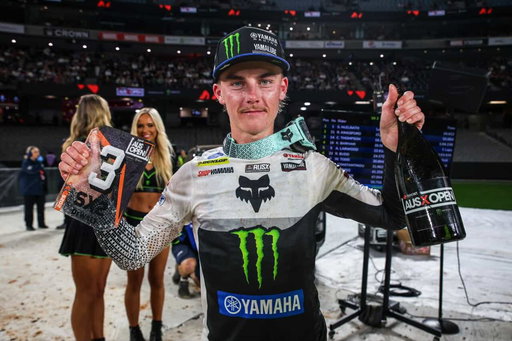 Rd4 @ausxopensupercross P3 on the night. 

Solid weekend back at it, happy with my feeling and riding all night long. Massive thanks to the team for all there support this weekend wouldn’t have been possible without the whole crew.

Lets go again in a weeks time. 

@monsterenergy
@yamahamotoraus
@yamalube_aus
@shopyamaha_aus
@yamahafinancialservicesaus
@akrapovic
@ridedunlopanz
@foxracingaustralia
@bellhelmets
@didchain
@etsracingfuelsaustralia
@albek.co
@odigripsau
@kustommx
@ctikneebraces
@gallbrosmedical 
@foxhill_designs 
@wilhahn_
@tk_tyler_keefe 
@beatonsproformula
@traceyscake74
@kandgz