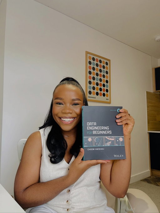 My book is here, and it’s beautiful🥺🚀

1 year of hardwork, 340 pages of so much value!

Data Engineering for Beginners is officially LIVE on Amazon, and positive reviews are already rolling in.🎉

I’m incredibly proud of myself for reaching this milestone, and deeply grateful to everyone who supported me on this journey; my family, friends, mentors, and the team at Wiley.💫

Please get a copy for yourself or support someone who needs this foundation.❤️

Link in bio✨