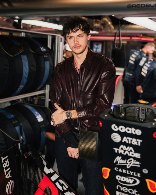 From the strip to the paddock, @chrisbriney_ lived the @f1lasvegas Grand Prix through moments shaped by precision and purpose.​

@f1 #TAGHeuer #TAGHeuerCarrera #DesignedToWin