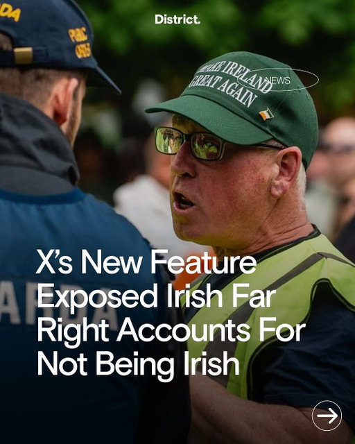Is it surprising? No. Time and time again, we are seeing foreign actors attempt to infiltrate Irish political rhetoric through social media accounts claiming to be from Ireland. If you see a post claiming Ireland is full, give a thought to the fact that these people have probably never even stepped on irish soil.

The feature has now been temporarily disabled on X. Wonder why? 

📸: @gregbyrnephoto
🖊️: @dray.morgan