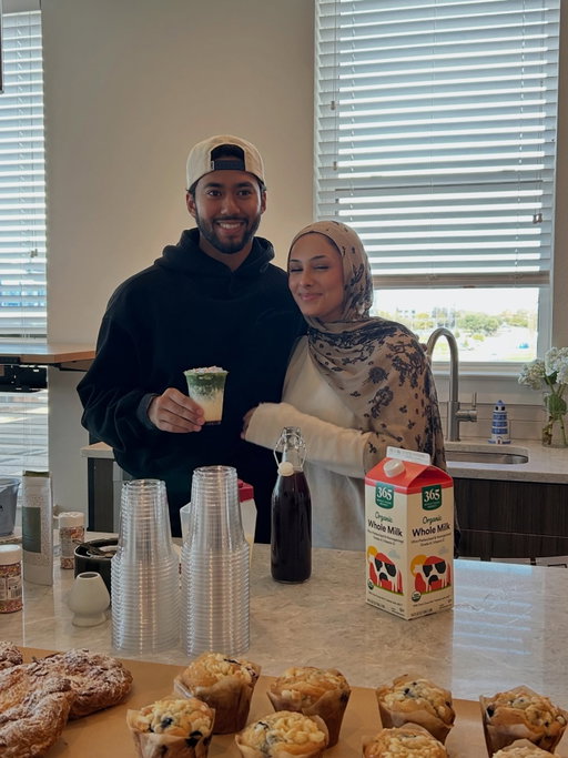 WE HOSTED A HOME CAFE! 🍵🥐🫐

making matcha for our friends. this was truly so fun & heartwarming. we just had to share our love for matcha, so throwing a home cafe made perfect sense. 

Thank you to all our friends that showed up and brought joy into our home. We hope you enjoyed your cup of matcha and pastry. we hope one day, you all can try it too!