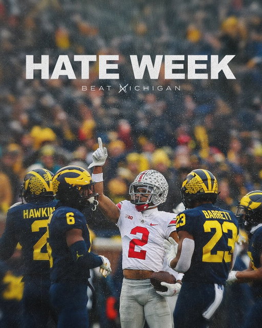 The week we all love most.

#CollegeFootball #CFB #TheGame