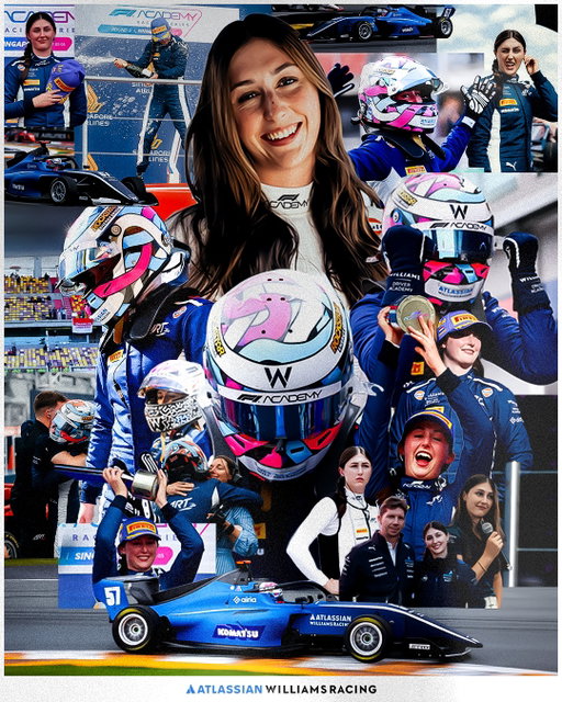 After two years as a Williams Racing Academy driver, we can confirm that Lia Block will leave the team at the end of 2025 and return to rally. 

It’s been a pleasure joining her on the journey and we wish her all the best as she embarks on a new chapter in her career 💙 

As a team, we remain committed to the F1 Academy project and look forward to sharing our 2026 entrant in due course.