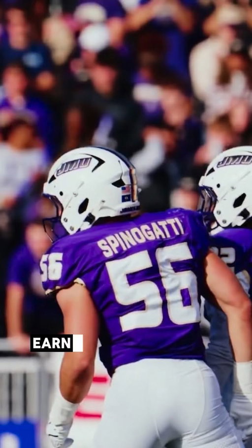 This weeks @skylinefinancialpartners Player of the Week answered the call in a big way for @jmu_football on Saturday with 16 tackles in the Dukes 24-20 win over #Wazzu. Congratulations to @drew_spinogatti #GoDukes