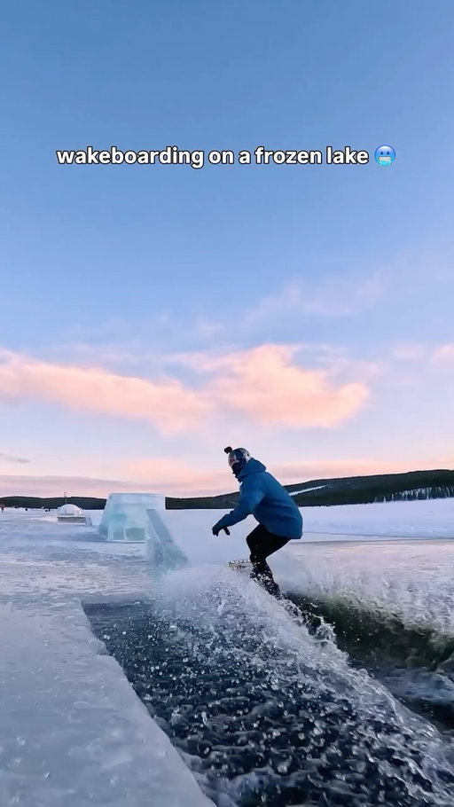@nikguehrs giving us the chills 😏 

#Wakeboarding #Wakeboard #Winter #RedBull #GivesYouWiiings