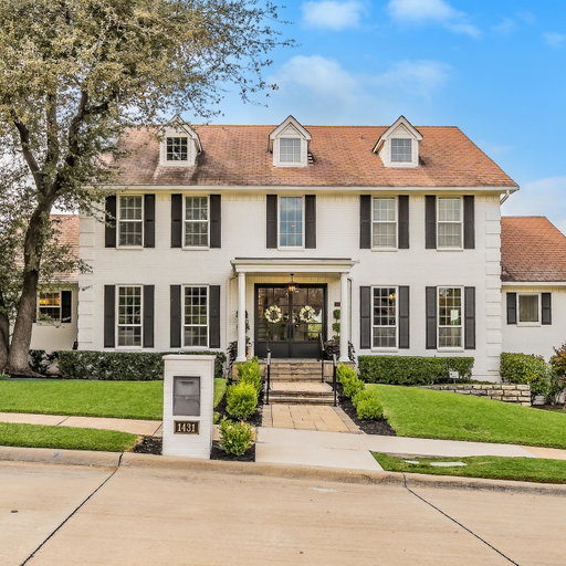 Grand oversized iron doors welcome you into this extensively updated and remodeled golf course home located on the 16th green of the Cottonwood Valley course. The entryway showcases a striking staircase with a waterfall white oak handrail, setting the tone for the refined design throughout.

The kitchen is a true showpiece—originally designed for a Food Network-featured baker—complete with a massive island offering cabinetry on both sides, statement pendant lighting, brand-new custom cabinets, and sleek counters. Induction cooktop, double ovens and a working walk-in pantry with sink sits just beyond, featuring doors imported from Paris, and additional custom cabinetry. The kitchen flows seamlessly into the breakfast nook and family room, where walls of windows frame sweeping golf course views.

Hardwood floors extend through most of the main level, including the stunning dining room, which features an oversized chandelier, herringbone wood flooring, and custom millwork. A spacious office with built-ins adds both function and style.

The main-floor primary suite overlooks the golf course and offers hardwood floors, a cozy sitting area, a custom-organized walk-in closet with built-ins, and even a private in-closet laundry station.

Upstairs, you’ll find four spacious bedrooms, three bathrooms, and a new full laundry room. Additional highlights include a three-car garage and abundant storage throughout.

This home is only a golf cart ride to the Nelson Golf and Sports Club and the Ritz Carlton hotel.

1431 Travis Cir N
Listed by CompassDFW Agent @steveeldridgerealtor + @susanbaumrealtor 

CompassDFW #DFWRealEstate #IrvingRealEstate #IrvingTX