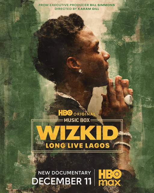 From Lagos to the world stage.

From Music Box creator Bill Simmons and director Karam Gill, #WizkidLongLiveLagos premieres December 11 on @hbomax.