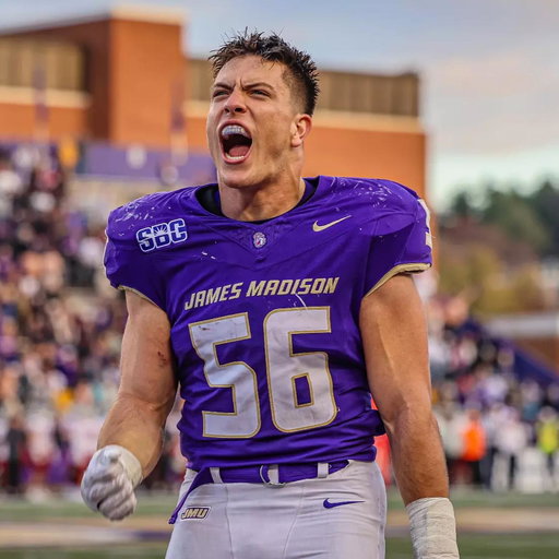 𝗖𝗔𝗥𝗘𝗘𝗥 𝗗𝗔𝗬 · @drew_spinogatti registers career-best 16 tackles—the most by @jmu_football player this season—to claim the #SunBeltFB Defensive Player of the Week award. Swipe 👈 for highlights. ☀️🏈
