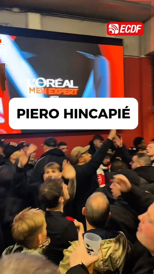 "ESTE SENTIMIENTO CRECE PORQUE NUNCA HEMOS TENIDO UN JUGADOR DE ECUADOR" 🤩🇪🇨

Piero Hincapié ya conquistó a los hinchas del Arsenal, incluso ya tiene cánticos por sus buenas actuaciones. 🥹

📹 callum_mcd12
