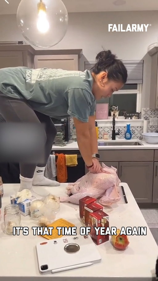 What always goes wrong at your Thanksgiving? #Thanksgiving #turkey #thankful
