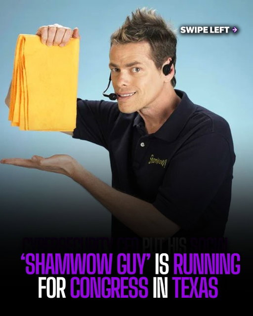 The ‘ShamWow guy,’ Vince Shlomi is running for Congress in Texas and replace Rep. John Carter’s seat. Shlomi is best known for being the head salesman for the “ShamWow” Towel👀

#government #shamwow #sales #trending #explore