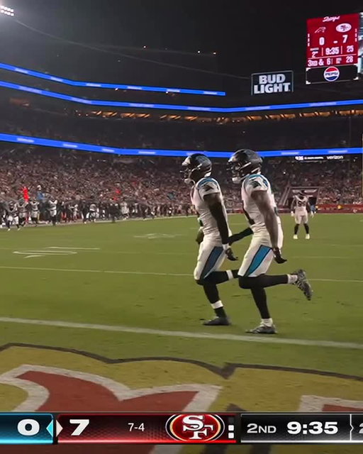 Three first half INTs for the @panthers 😳

CARvsSF on ESPN/ABC
Stream on #NFLPlus and ESPN App