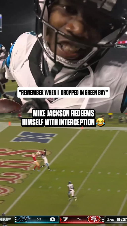 He got it this time 🙌

CARvsSF on ESPN/ABC
Stream on #NFLPlus and ESPN App