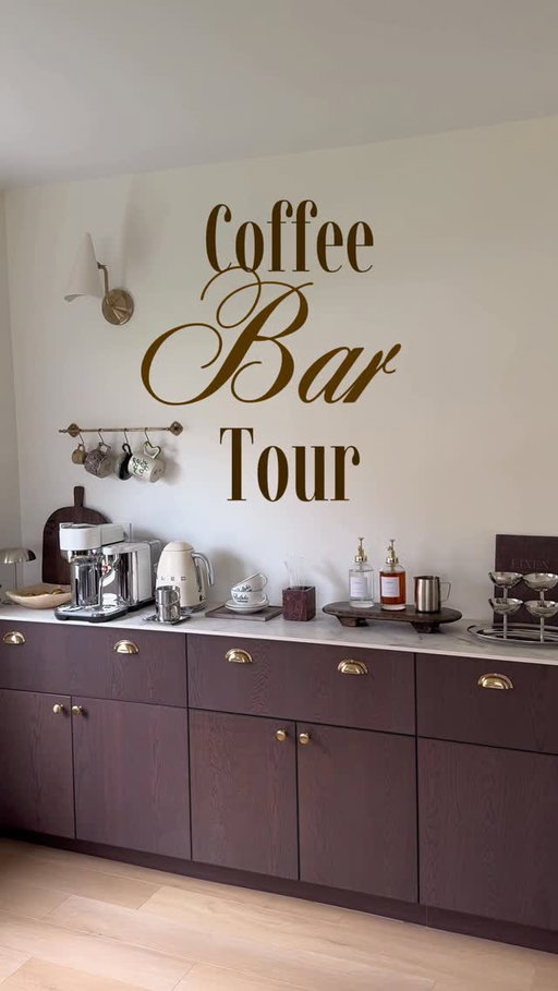 A full coffee bar tour 🥰😌

#coffeebar #coffee #homesetup