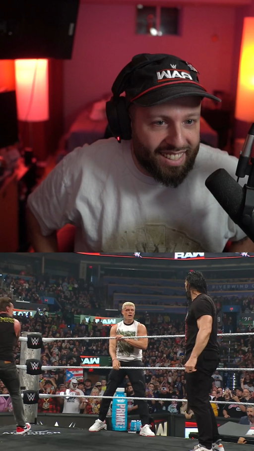 Brock Lesnar falls and loses all his aura on his return #wwe #wweraw