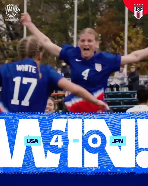 GONNA BE GOLDEN! 🥇

The #USdeafWNT take home a record FIFTH gold medal at the Deaflympics! 🇺🇸🇺🇸🇺🇸🇺🇸🇺🇸