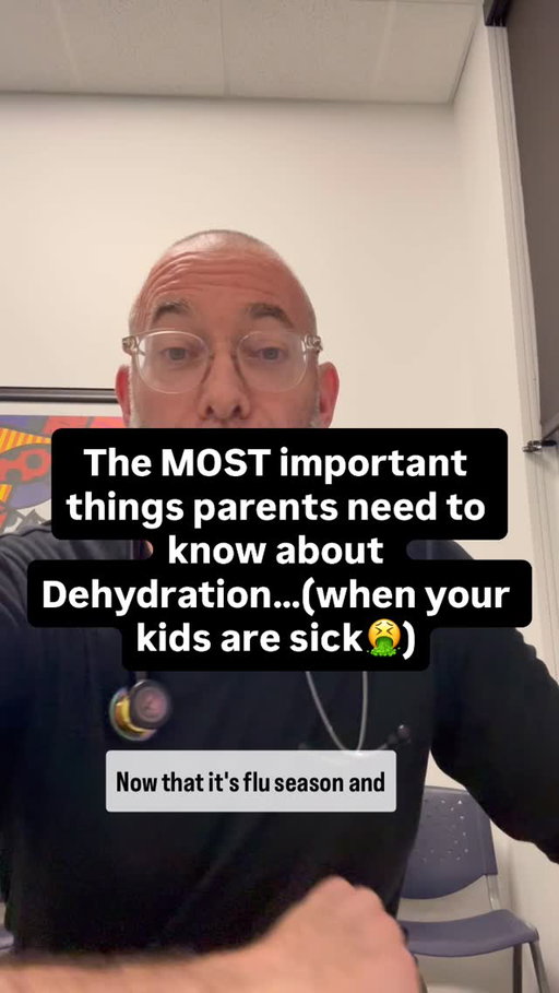 The MOST important things parents need to know about Dehydration when kids are sick🤮

When to Worry
What are the signs
Why kids are different 
Choice of therapy

CURE hydration has been my Go-To choice in the office this sick season

Use discount code FEELGOOD25 for 25% from CURE: see the link to Cure Hydration in my Linktree☝️

#pediatrician #pediatrics #dehydration