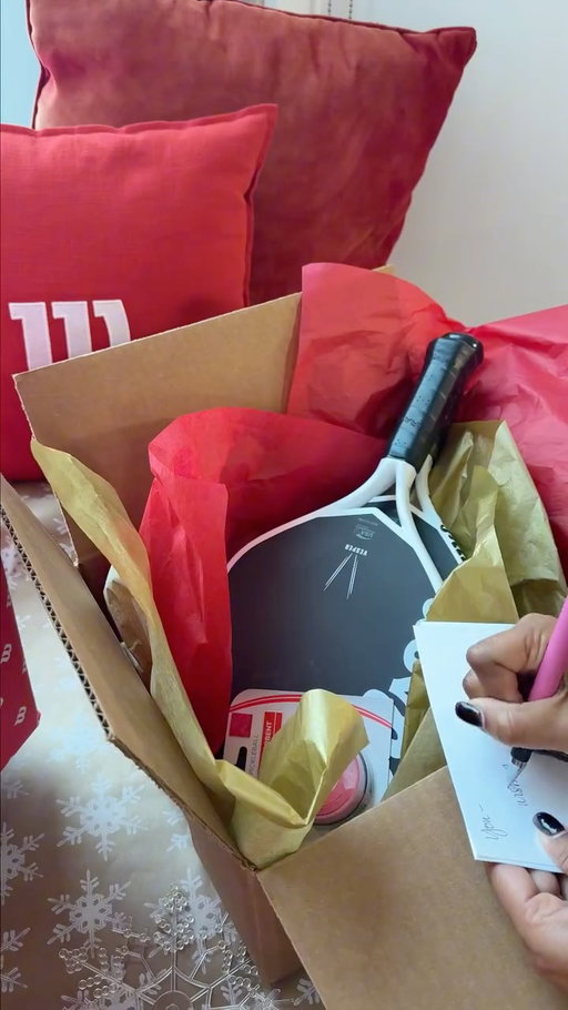 Say this three times fast: Packing Perfect Pickleball Presents ❤️ ❄️ 🎁 

Visit Wilson.com for up to 40% off your next pickleball purchase from now until Dec. 5