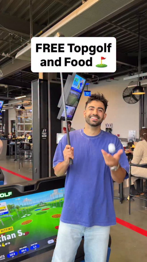 #ad Get 1 hour of free Topgolf every month and a free select appetizer every visit when you sign up for Topgolf’s PlayMore Membership for $20/month (+ tax). Just make your reservation on the Topgolf App #topgolfpartner @topgolf