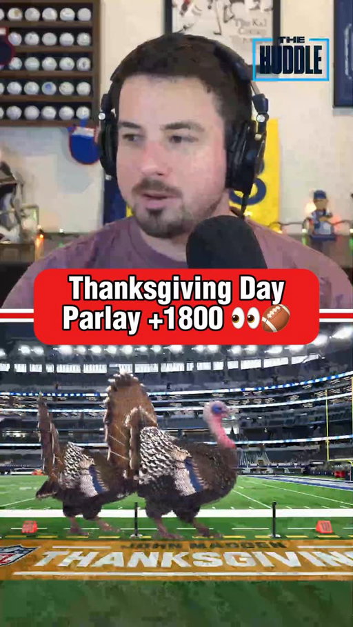 +1800 Thanksgiving Parlay 👀✍️🏈