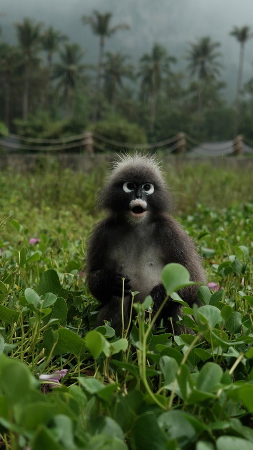 Dusky Leaf Monkey 🐒

If you can’t tell from my face already 😂 this was a dream come true photographing my favorite monkey.  The dusky leaf monkey (Trachypithecus obscurus). I first came to this little corner of Thailand in 2018 and it was the very first time I saw them. I couldn’t believe how cute they were! Those big white circles around their eyes… they get me every single time. 

This was the first time I was able to hang out with one and she stayed with me for maybe an hour. I even jumped in the ocean for a bit and then came back to find her still in the same spot. She ate while I simply watched, feeling completely at ease. I could’ve stayed there forever, just watching her in her world. 

Unfortunately they’re considered Near Threatened due to habitat loss and hunting… a reminder of why we need to keep fighting to protect Mother Earth, so these gentle beings can stay wild and alive. 

#MonkeyPhotography #Fuji #ThailandTravel #monkeysofinstagram #thailand