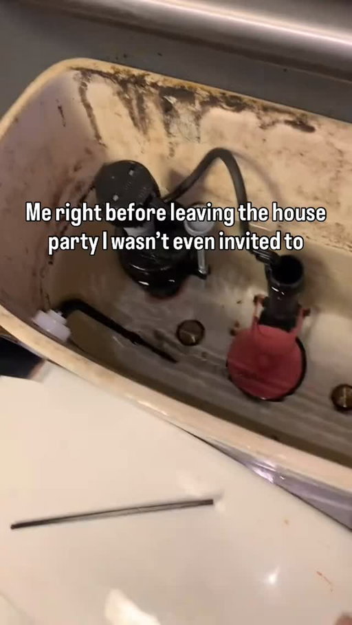 Also left all the silverware in the microwave