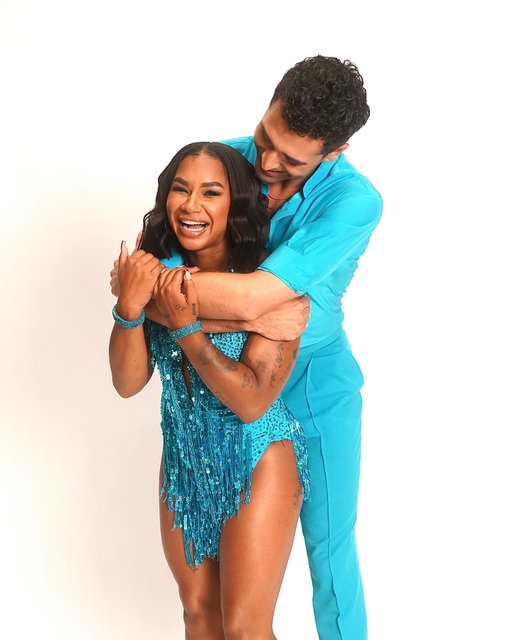 Wow! Ummm idk what to truly say about this whole experience… but one thing I can say is that god gave me the best partner ever and I am going to miss this whole experience with you! Ezra you have turned me into a ballroom dancer and also helped me tell my story! I don’t want this to end but HAPPY FINALE DAY!!! You have inspired me in so many ways and I hope I did the same for you! To many more memories to make and more food to order! I love you DIVAAAAAA @ezra.sosa