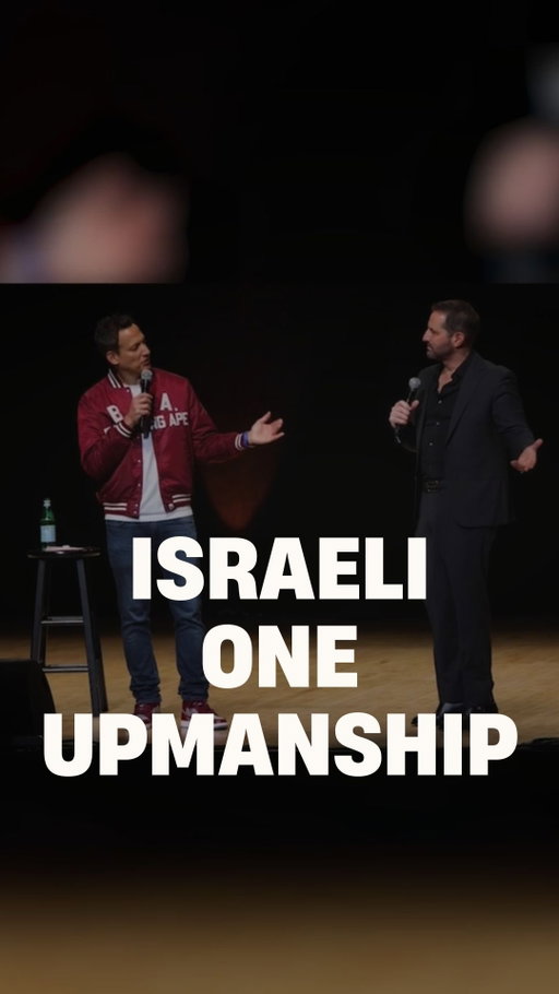 Elon & @modi_live riff on how Israelis are always trying to one up each other. 

See them and @michaelrapaport live in LA and Chicago for their Big Deal Comedy Tour! You won’t want to miss it, get tickets while you still can!

#elongold #standup #comedy #comedian #standupcomedy
