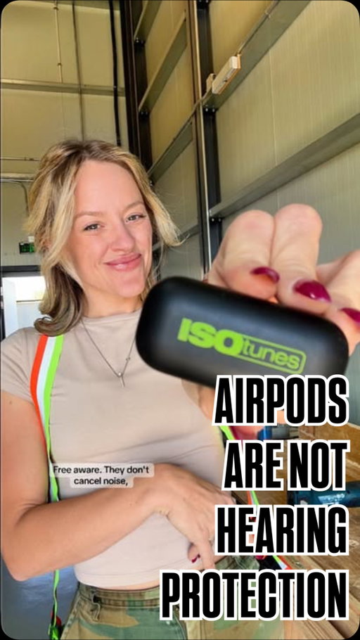 I didn’t realize this until I got my hearing checked… wearing AirPods on site with noise cancellation doesn’t protect your ears.
The average jobsite hits 85 to 100+ decibels all day. Anything over 70 dB starts chipping away at your hearing. And once your hearing goes? It doesn’t grow back.

ISOtunes are one of the only OSHA-compliant earbuds designed for tradespeople, not office workers.
They cap volume at 85 dB, have a real NRR rating, block constant machine noise, and still let you hear voices and alarms — which is the part most PPE gets wrong.

They help prevent permanent hearing loss, tinnitus, auditory fatigue, and the “why am I so exhausted after work?” feeling that comes from your ears fighting noise all day.

Your ears are a tool you can’t replace. Protect them now, or you’ll pay for it later.