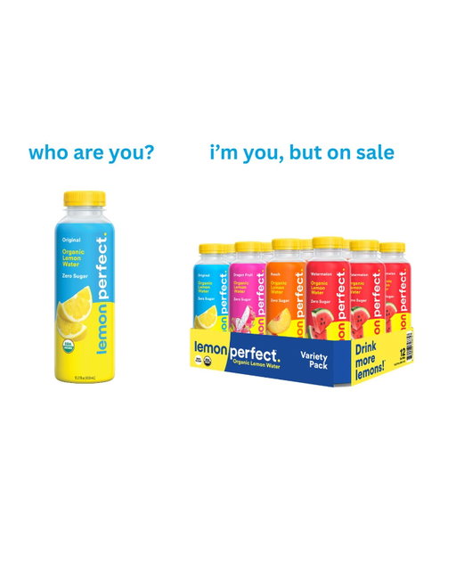 let’s be real, we don’t just do a one day sale… it’s Black Friday WEEK over on Lemon Perfect Amazon 👏 grab your fave lemon waters up to 27% off