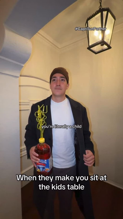 #CapriSunPartner Threw me to the wolves and I came back leading the pack  @caprisun 

Find the Capri Sun Big Bottle at your local grocery store. Fun to share with the whole party