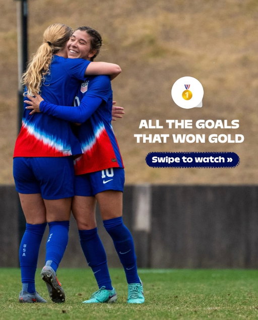 The goals FOUR the gold 🙌 #USdeafWNT