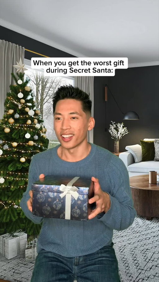 When you get the WORST gift during Secret Santa 🤣 @asus_ca #ASUSCA