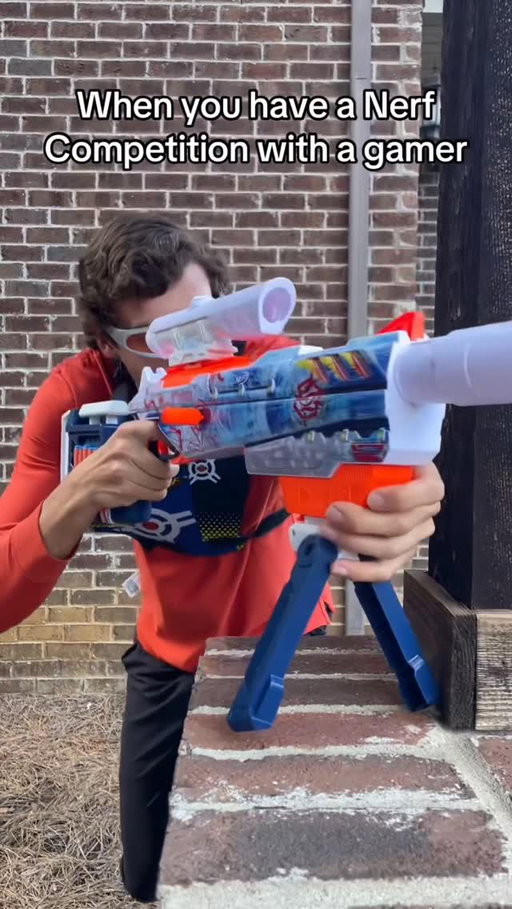 #ad The new NERF Loadout Blasters got gamers bringing gaming to IRL 😂😂 #nerf #arcticzerostriker #flarefusion #frostfusion