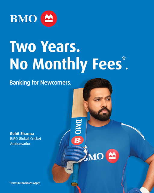 Firsts can be scary, especially when it comes to a new turf. To help make new beginnings simpler in Canada, the BMO NewStart® Program provides newcomers with two years of no monthly plan fees*.