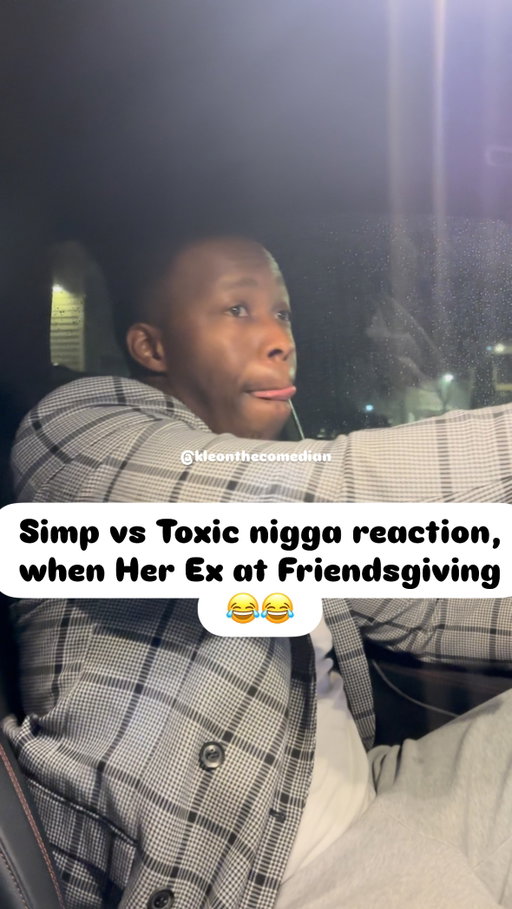 Who are you the simp or the toxic ! 😂😂😂😂 #Kleonthecomedian #Toxic #Comedy #Funny ! 
.
See me live in 
•Philly 11/28 
•Houston 12/27-28
Tap the link In My Bio ASAP