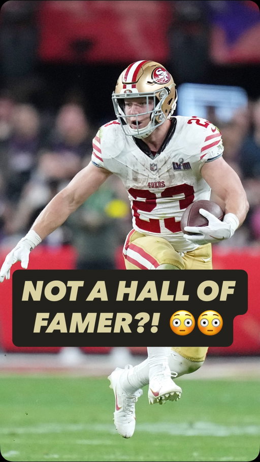 Skip STUNS the Arena by saying Christian McCaffrey is NOT a Hall of Famer 😳

#nfl #49ers #49ersfaithful