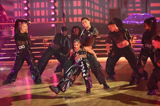 BOW DOWN! 👑 What did you think of Jordan and Ezra’s #DWTSFinale Freestyle with surprise guest Normani? 🩷 #DWTS