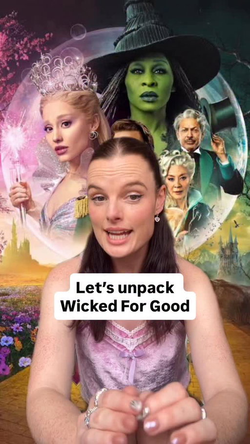 Now that it’s been out for a few days let’s unpack ‘Wicked For Good’. Very keen to hear everyone’s thoughts! Mel and I do a much more detailed unpacking in our podcast ep tomorrow but these are just my initial takeaways!! 💚🩷 #wickedforgood #wickedmovie #girlinthebubble #arianagrande