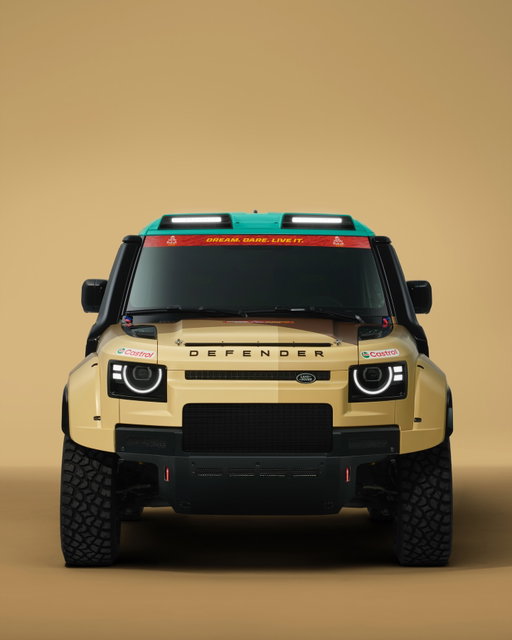 Forged for the unforgiving.

Defender Dakar D7X-R emerges, poised for the ultimate off-road competition. Dakar 2026 ready.
​
#Defender #DefenderRally

——​​

Model shown is Defender Dakar D7X-R, not available for sale.
