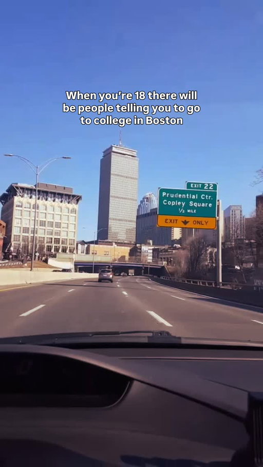 One of the best decisions I ever made was going to college in Boston. I grew up in the area and always loved the city, but living here as an adult and really getting to explore it? That changed everything for me.

City college kids are just built different. I could never see myself on some quiet campus in the middle of the woods, stuck in dorms every night. Boston gave me energy, opportunity, and a place that felt alive.

So if you’re 18 and trying to decide where to go to school, and Boston is on your list…do it.