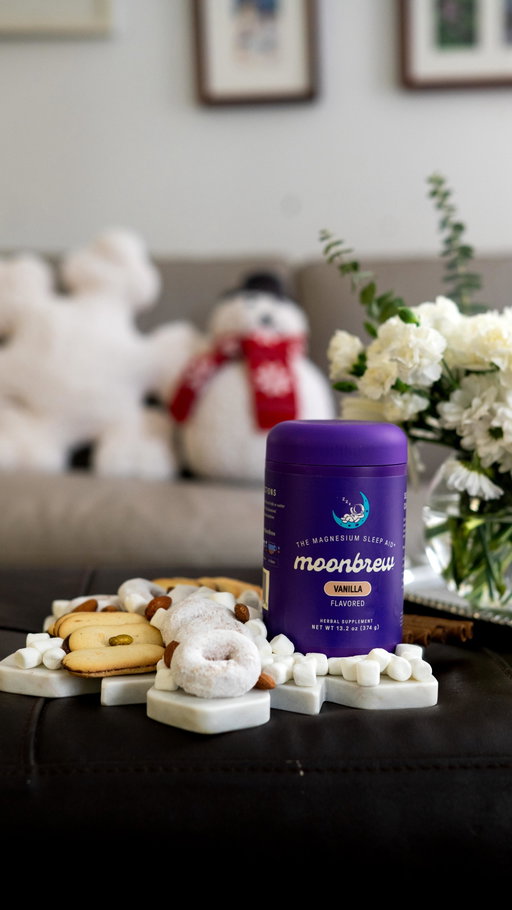 #ad Christmas in NYC is fun, but exhausting. After the lights, holiday markets and the festive bars, winding down at home feels like the real holiday luxury. With @moonbrew, a winter wonderland evening on the couch is honestly all we needed.

The new MoonBrew Vanilla Hot Cocoa just became part of our evening ritual. It’s smooth, creamy, melatonin-free and made with natural ingredients. It’s formulated by their in-house medical advisory board to help us relax, sleep deeper and wake up refreshed.

Combine two scoops with water or milk, and mix with a frother. MoonBrew is low sugar, low calorie, and packed with magnesium, zinc, tart cherry extract and more.

If you want to try MoonBrew, use the code TWINS for 30% off until 12/2 (20% after) or comment MoonBrew and we’ll send you the link. 

Do you have a sleep hack? Do you have trouble sleeping? Follow us for more wellness tips as we head into the new year.

#moonbrew #moonbrewvanilla #vanillanightin #sleepbetter #winterwinddown #cozynightin #hotcocoanight

moonbrew, moonbrew vanilla, vanilla hot cocoa, winter hot cocoa, cozy night routine, nightly ritual, sleep support, melatonin free cocoa