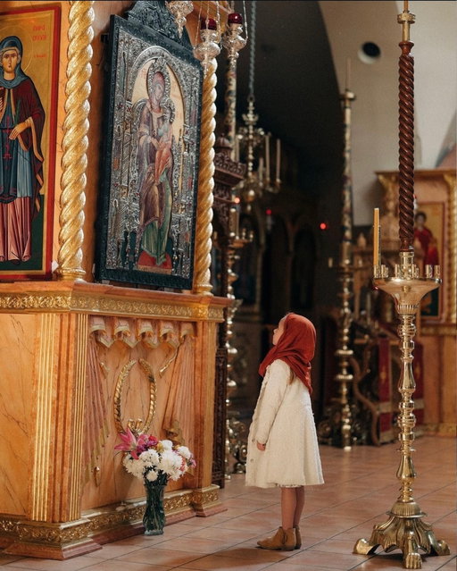 “Let the little children come to Me, and do not forbid them; for of such is the kingdom of God “ Mark 10:14 ☦️