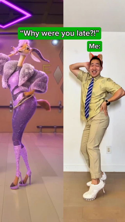 How did I do? 🤣 am I more of a Nick Wilde or Gazelle? 😭🤭

#dance #ZooDanceChallenge #disneypartner #zootopia #zootopia2