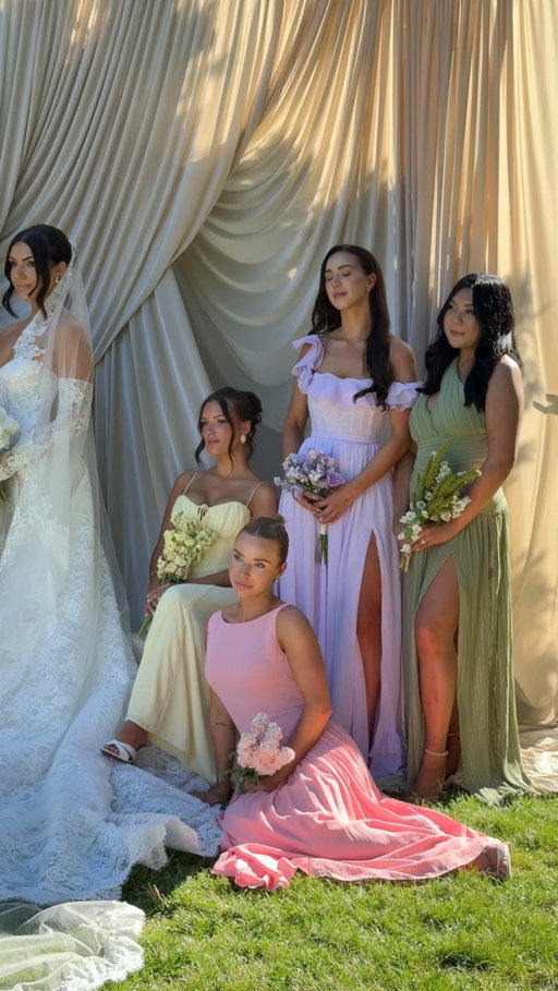 The bridesmaids delivered 🌸🌼

Bride @milafilipovic 
Content creation @amourcontent 
Planner @winstonsevents 
Makeup @makeupbyemmylou 
Hair @hairby_schell 
Decor @bespokedecor @social_ingredients @elements_events_solutions @siecollectionyvr
Florals @dafioridesign 
Dress @ritavinieris @bisou_bridal