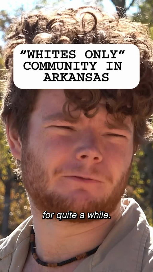 We visited a “whites only” community in Arkansas- video available now on YouTube (link in bio)