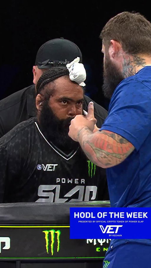 Showed off his iron chin at #PowerSlap16, earning @tiger_singh_mma the HODL eat of the week 🗿🇮🇳

[ B2YB @vechain ]