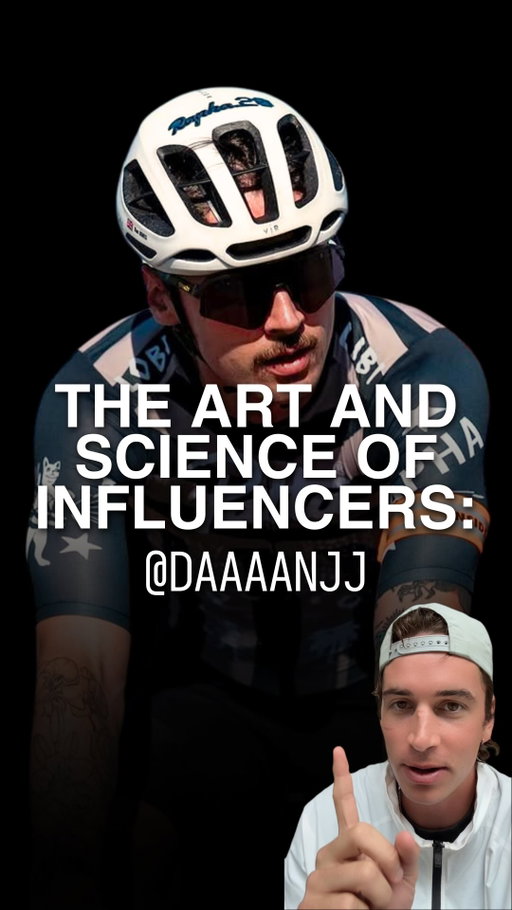 comment “MSTR” for my library of breakdowns on influencers that are innovating. 

@daaaanjj is an emerging creator in the “health & wellness / fitness” space with some real talent for talking over his storytelling videos and being approachable yet still getting after it. 🏆💥

he has some great visuals and I think he has HUGE opp beacuse he represents the vast majority of hobbyist cyclers/runners who are still willing to spend on the sport and pursue it heavily, which is a huge market. stoked for him!!🔥✨🤙🏻