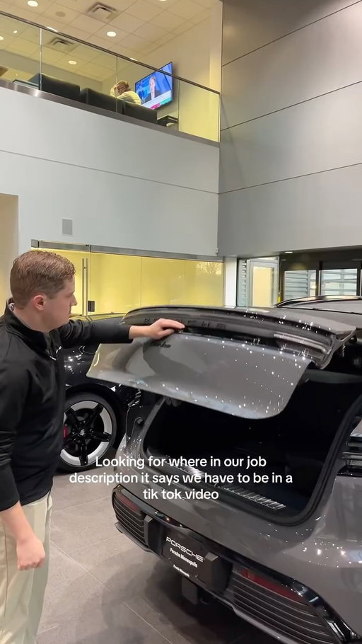 Being forced to participate for the algorithm between clients 🥱 

#porsche #notaninfluencer
#CarReels #Trending #CarHumor #BehindTheScenes  #PorscheLife #LuxuryCars #ThereIsNoSubstitute