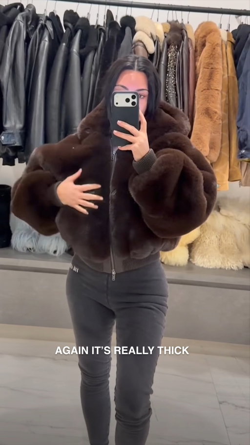 The softest, coziest layer. Get our iconic Faux Fur for 30% off during the SKIMS Black Friday Sale for a limited time.

Kim Kardashian wears the Faux Fur Zip Up Jacket.